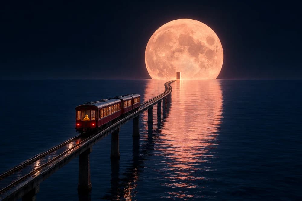 The last train to the Moon