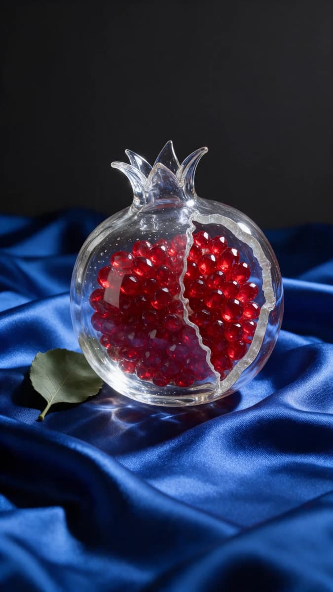 A glass still life