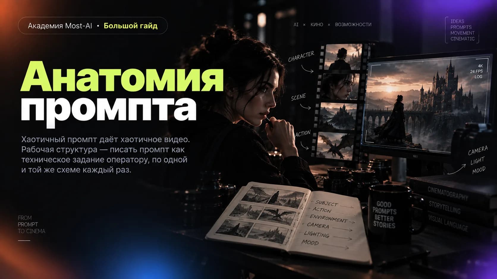Анатомия промпта — структура как техническое задание оператору