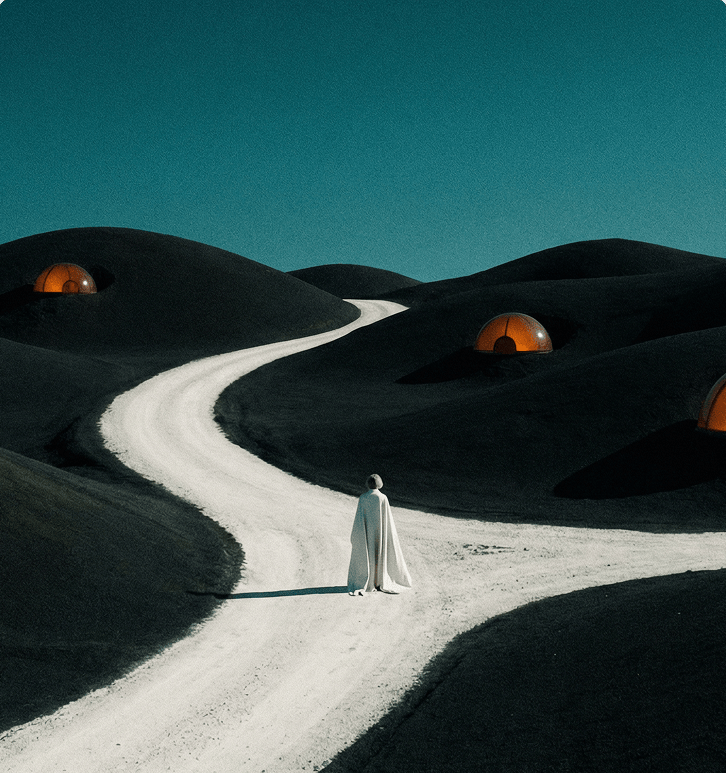 Белые цветы в движении — Nano Banana Pro