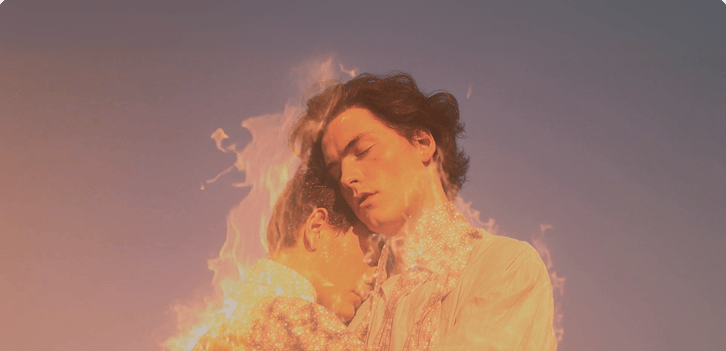 Объятия в огне — Nano Banana Pro